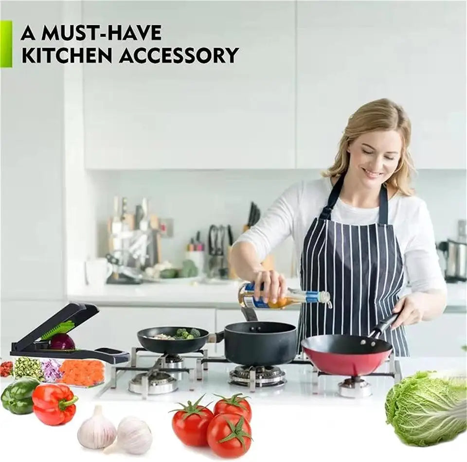Hot Selling Kitchen Multi 12 in 1 Manual Fruit/Vegetable Cutter/Slicer/Chopper