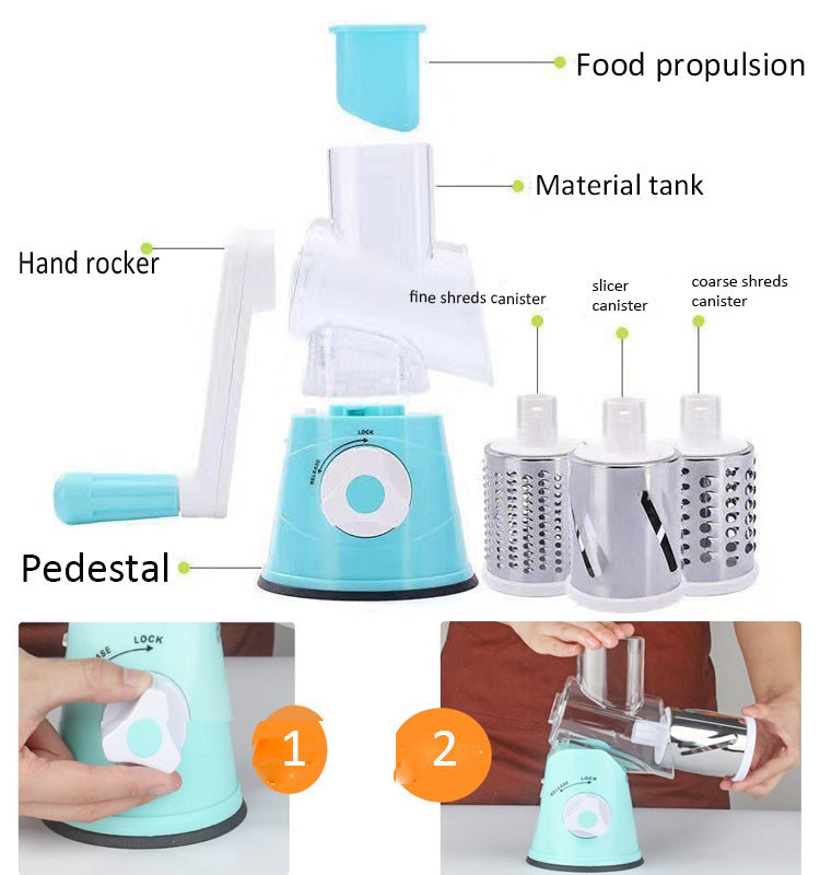 Multifunctional fruit vegetable cutter/chopper