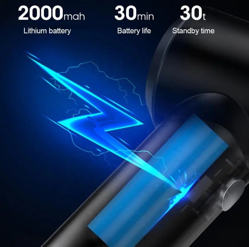 Car Mini Wireless Vacuum Cleaner/Hand-heldUSB Rechargeable universal vacuum cleaner